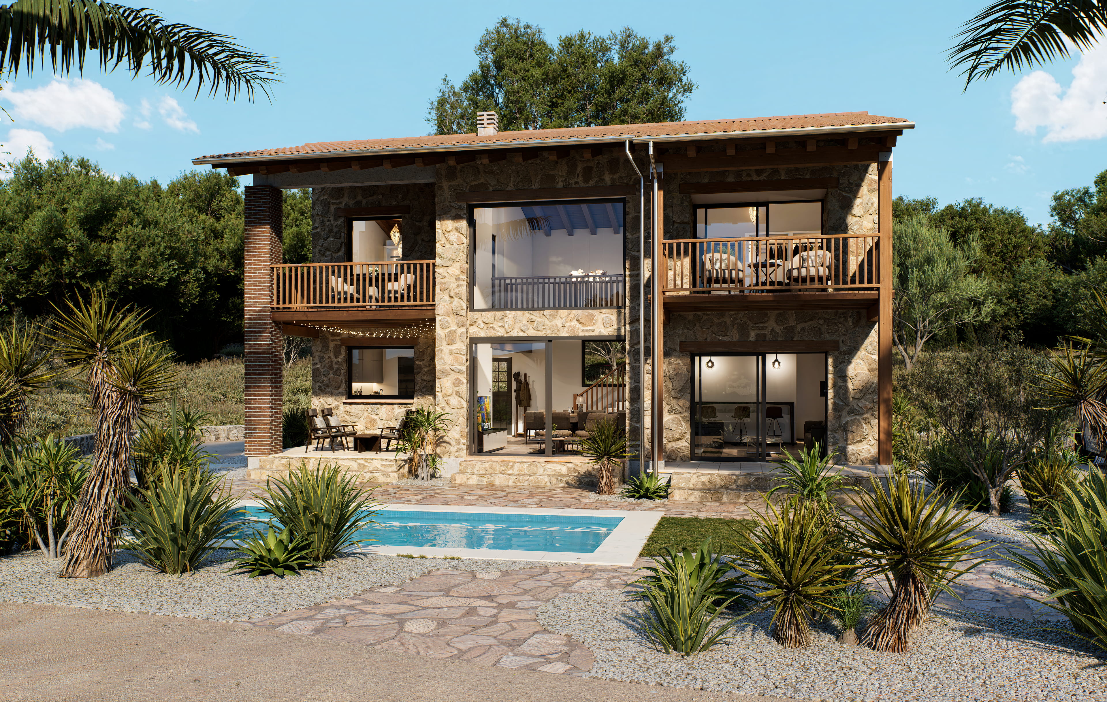 Villa España pool